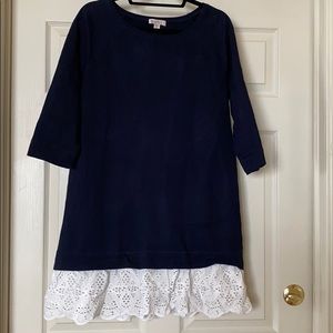 Elaine Rose Sweatshirt Dress